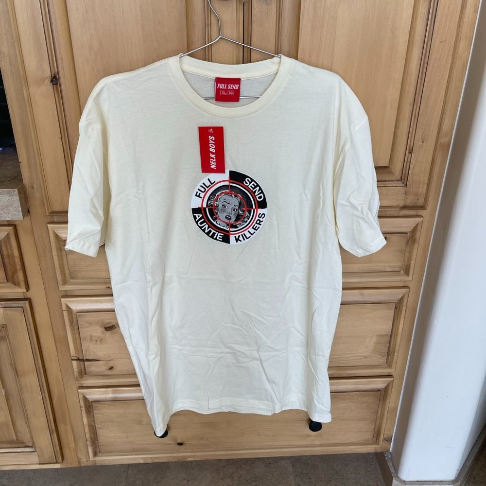 NEW Full Send by Nelk Boys T-Shirt in XL